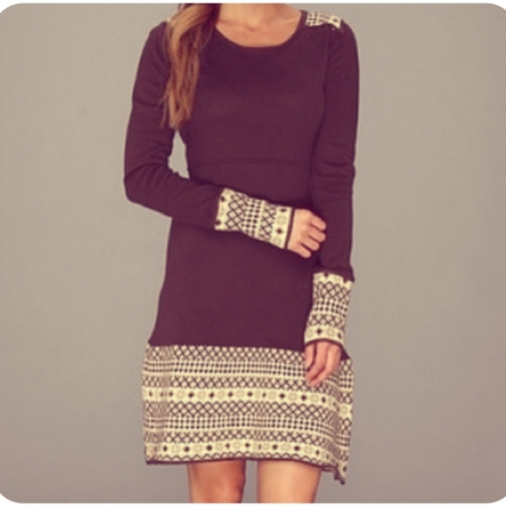 Prana sweater dress sz small